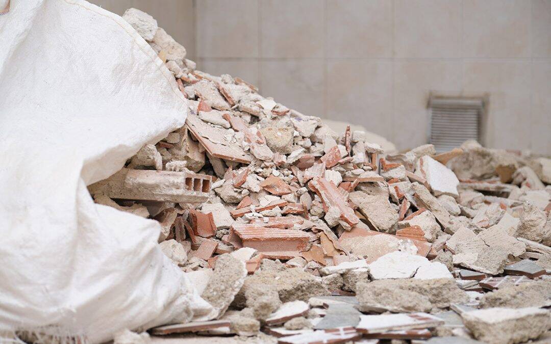 Építési törmelék leadás