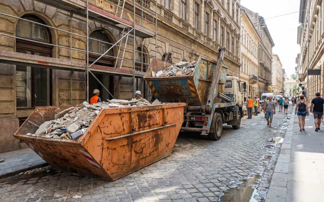 Konténer szállítás Budapest – így nem fullad káoszba a felújítás
